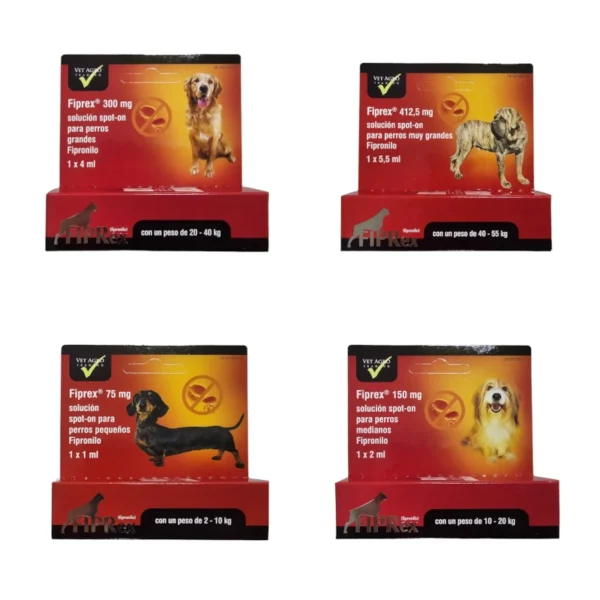 Pipetas Fiprex Perros