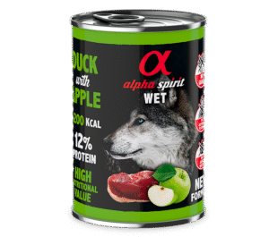 Comida Húmeda de Pato con Manzana Verde by Alpha Spirit