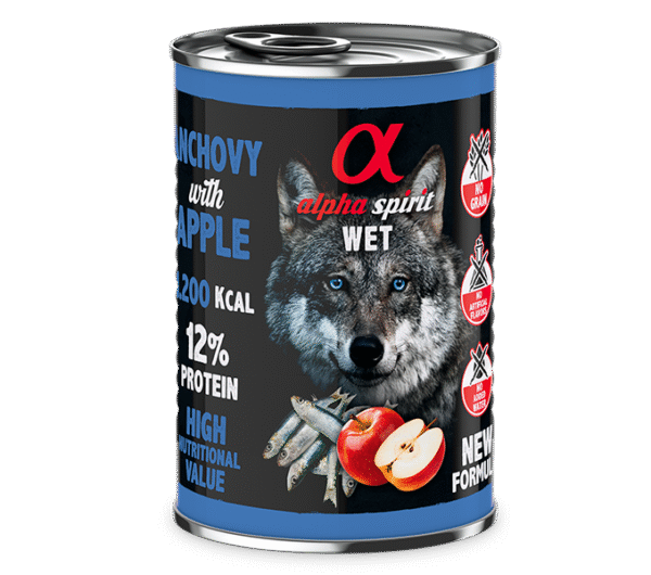 IMG_1208 Comida Húmeda de Boquerón con Manzana Roja by Alpha Spirit