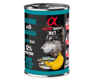 Comida Húmeda de Sardina con Plátano by Alpha Spirit