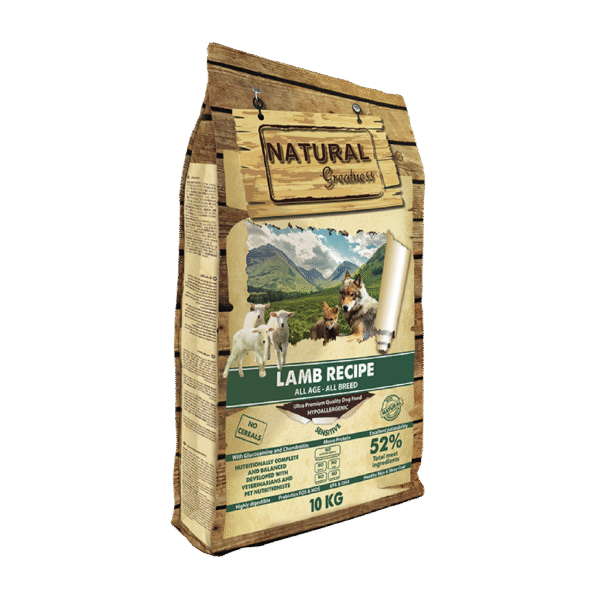 LAMB ALL BREEDd Natural Greadness Cordero Medium