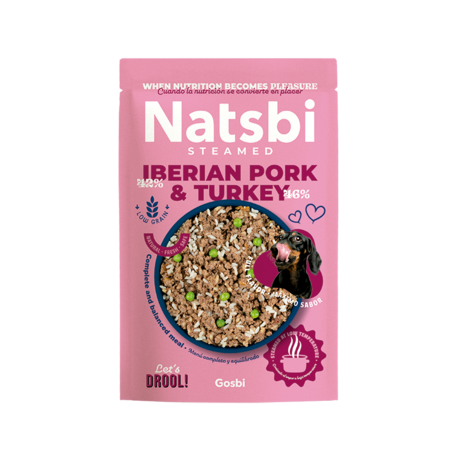 Natsbi Cerdo Ibérico y Pavo By Gosbi