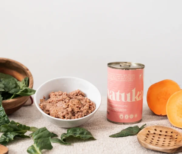 Lata De Pavo Con Espinacas